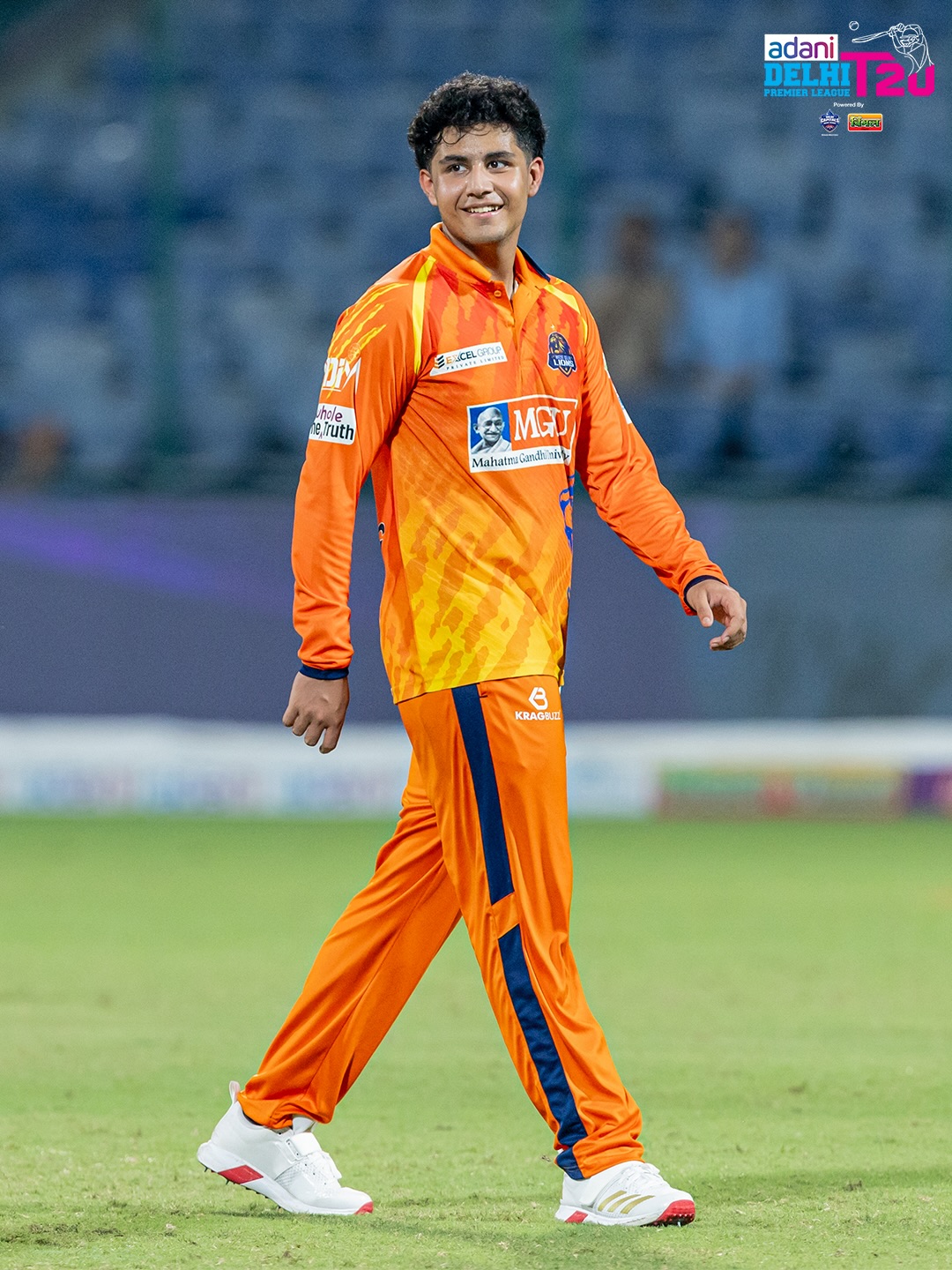Cricket player walking